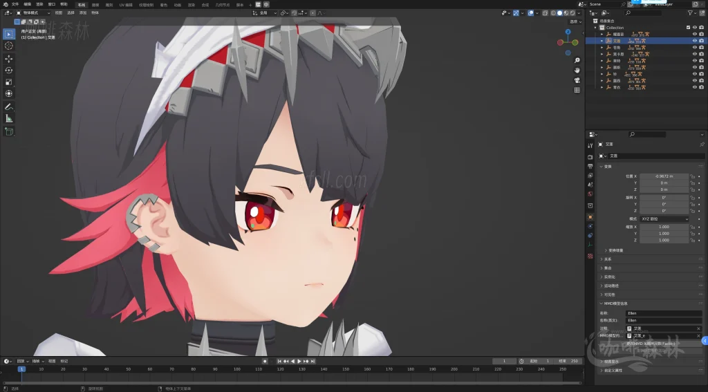 MMD&模型【绝区零MMD】模型整合包下载 | 多角色支持,动画创作必备资源20250225130608570 艾莲细节2 1024x567.webp55 MMD&模型【绝区零MMD】模型整合包下载 | 多角色支持,动画创作必备资源20250225130608570 艾莲细节2 1024x567.webp55