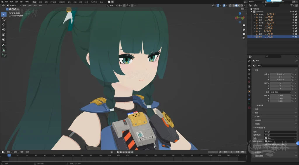 MMD&模型【绝区零MMD】模型整合包下载 | 多角色支持,动画创作必备资源20250225130630678 青衣细节2 1024x567.webp40 MMD&模型【绝区零MMD】模型整合包下载 | 多角色支持,动画创作必备资源20250225130630678 青衣细节2 1024x567.webp40