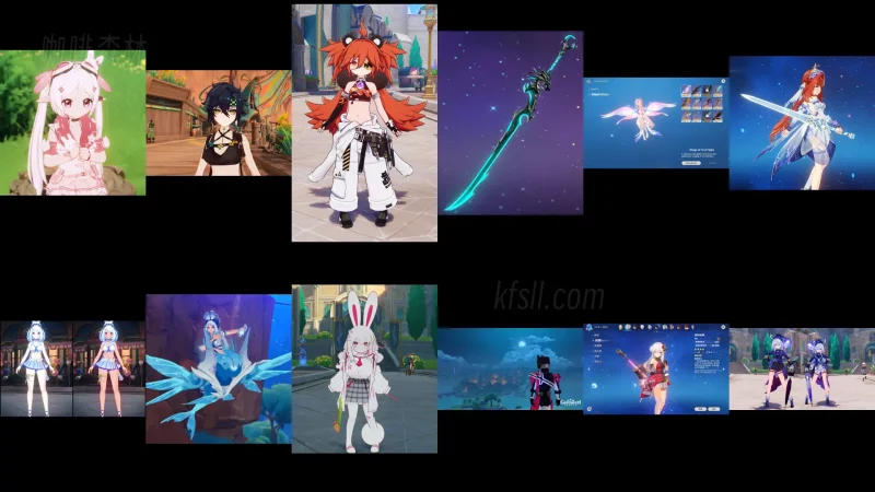 【原神】MOD整合包 – 超过150个MOD一键下载 | 火影、FGO、星穹铁道等多款热门角色MOD该文件已停止分享-咖啡森林