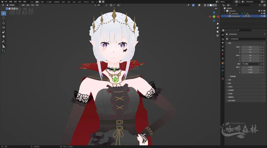 MMD&模型《从零开始的异世界生活》FBX角色动画模型资源大全20250619183453491 watermarked_re0模型合集 35 1024x567.webp17 20250619183453491-watermarked_re0模型合集 (35)