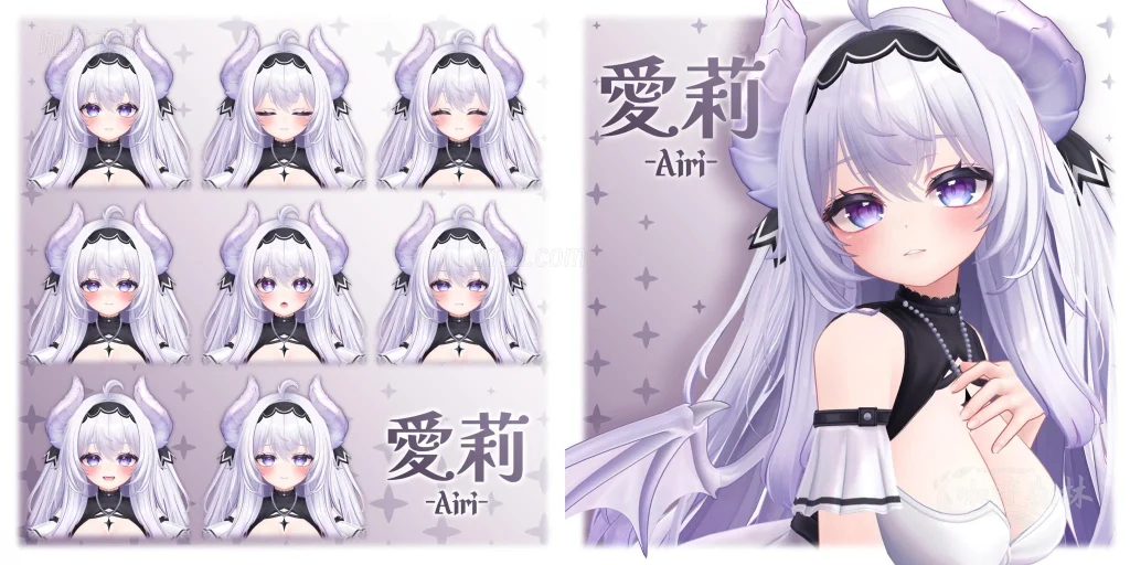 MMD&模型🌸【3D模型】爱莉 Airi|VRChat向け3Dアバター20250709120251194 watermarked_aili 1 1024x512.webp 20250709120251194-watermarked_aili (1)