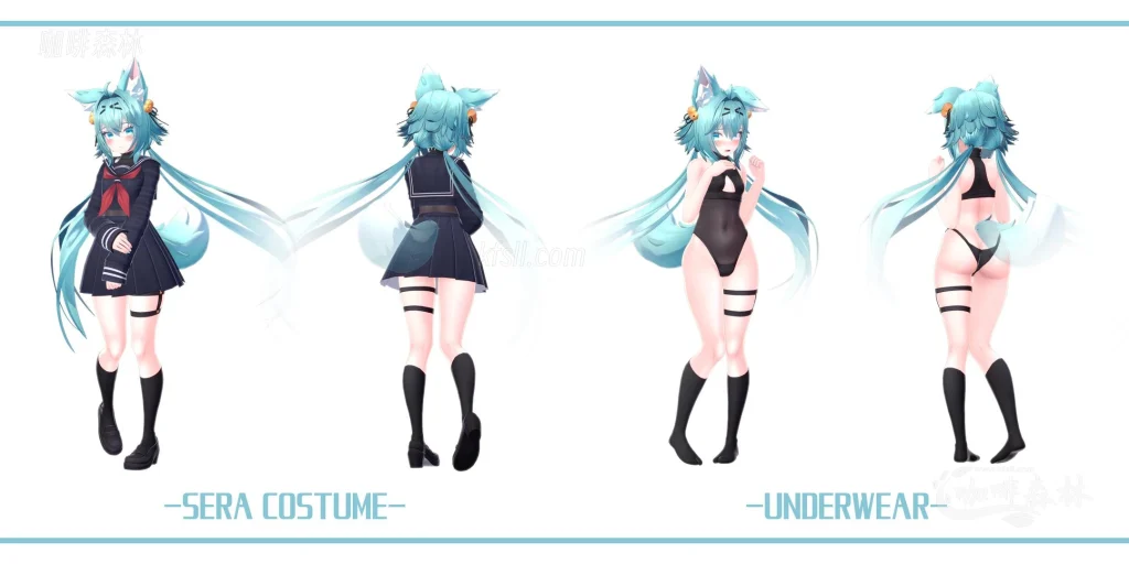 MMD&模型「竜胆 RINDO」|超高精度VRC专用虚拟角色资源|全身追踪+Phys Bone+lilToon20250722185019576 鬼胆 5 1024x512.webp 20250722185019576-鬼胆 (5)