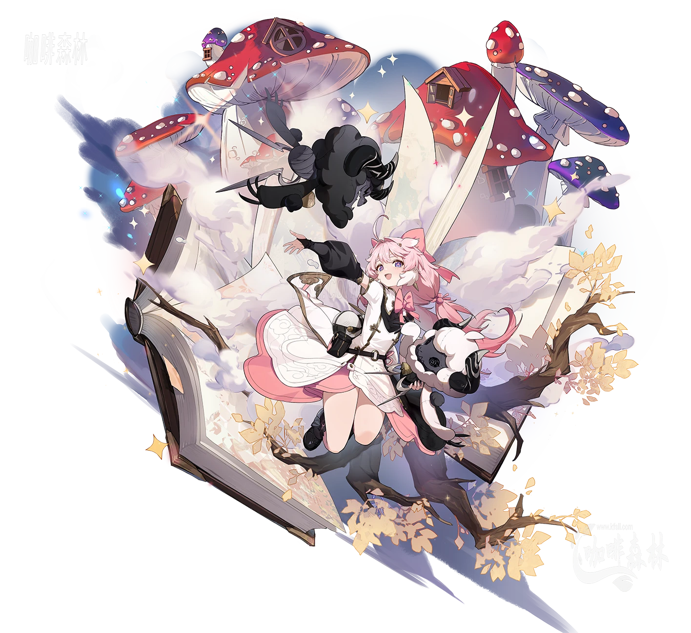 【鸣潮】安可MOD整合包｜童话少女＋魔法风女仆合集下载-咖啡森林