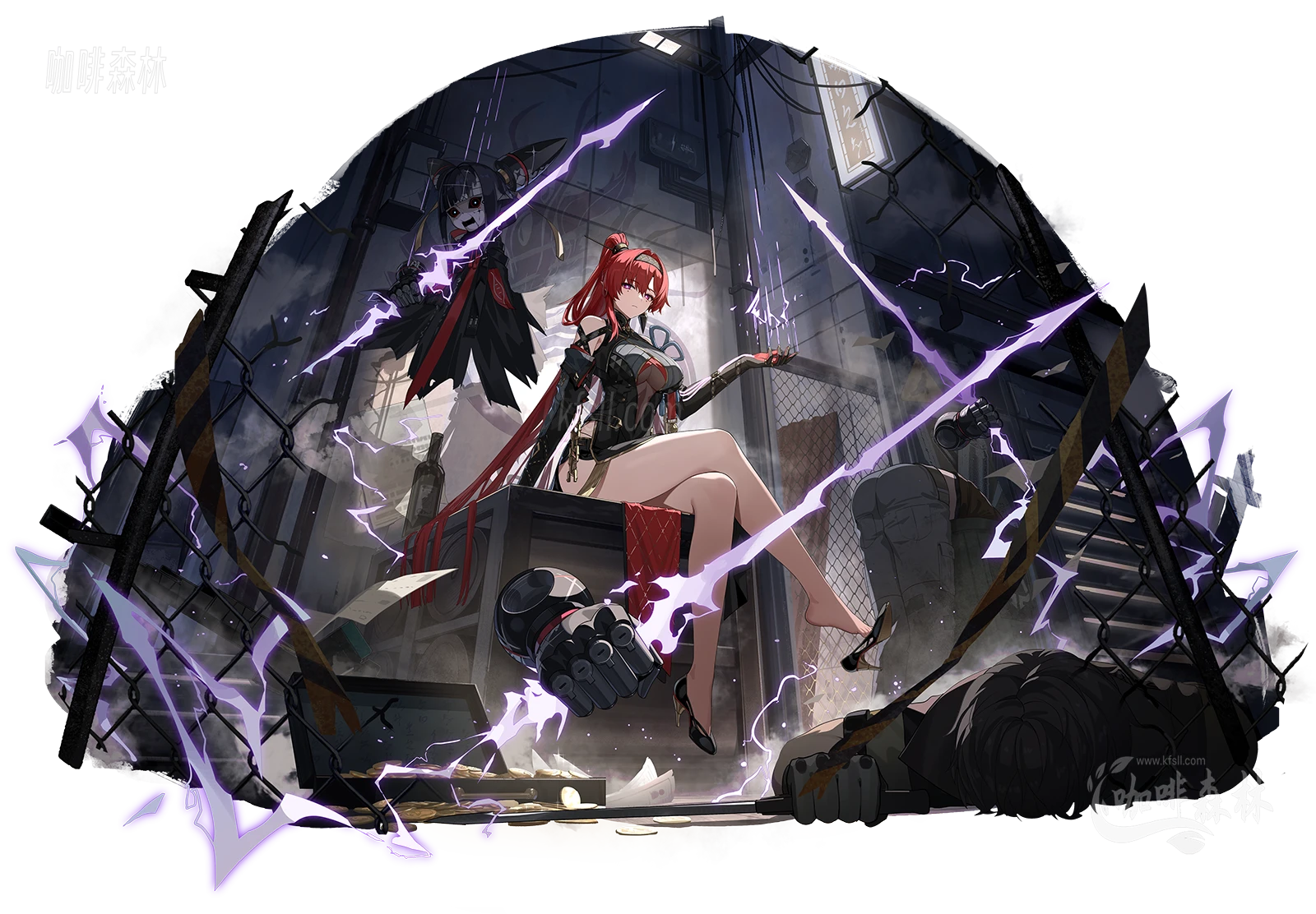 【鸣潮】吟霖MOD整合｜性感泳装×女仆风×暗黑哥特风 打包体验！-咖啡森林