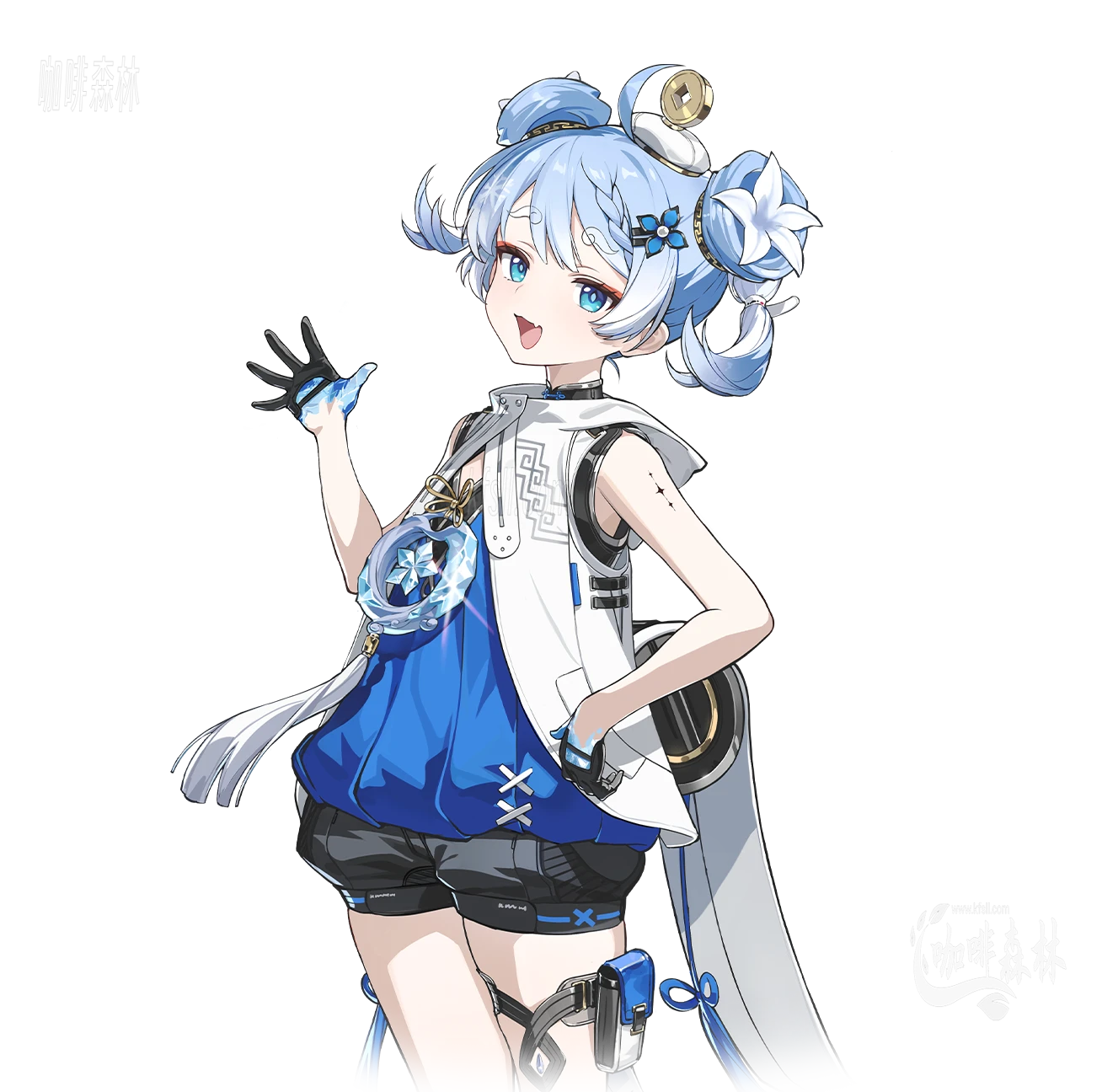 【鸣潮】釉瑚MOD整合包｜兔女郎+滑雪装+鉴宝小摊的隐藏造型-咖啡森林