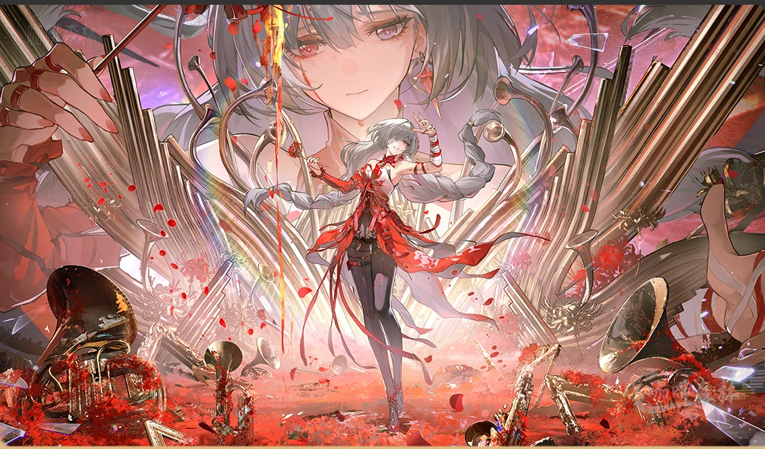🎻【鸣潮】弗洛洛MOD整合包｜黑丝、彼岸花与沉沦指挥曲 ♫-咖啡森林