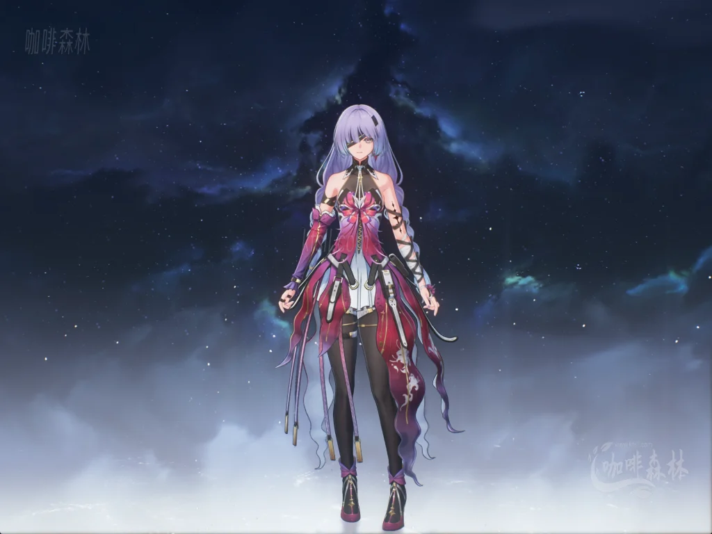 角色模组分类-鸣、鸣潮模组🎻【鸣潮】弗洛洛MOD整合包｜黑丝、彼岸花与沉沦指挥曲 ♫20250806184832254 watermarked_弗洛洛 光芒四射（上下左右切换） 1024x768.webp18