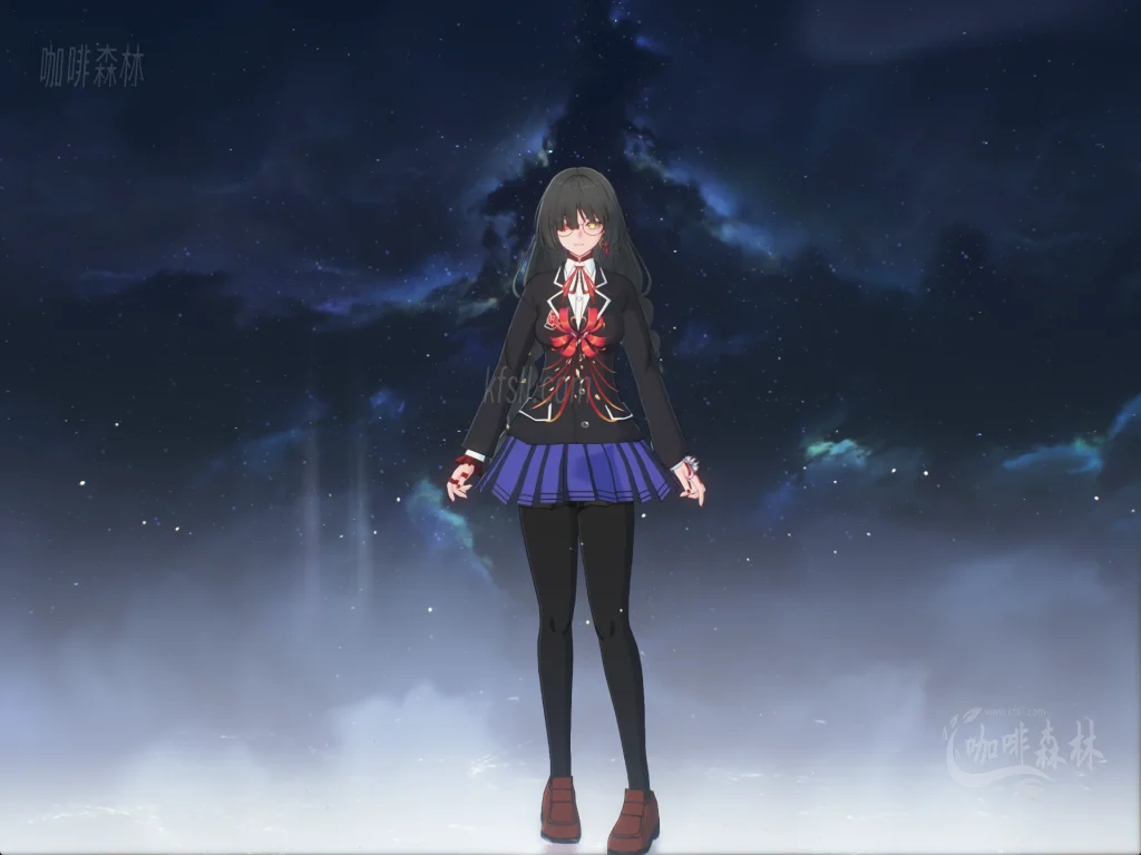 角色模组分类-鸣、鸣潮模组🎻【鸣潮】弗洛洛MOD整合包｜黑丝、彼岸花与沉沦指挥曲 ♫20250806184844934 watermarked_弗洛洛 狂三校服（，。；‘？切换） 1024x768.webp15